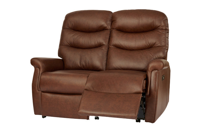 Celebrity Hollingwell Two Seater Manual Reclining Leather Sofa