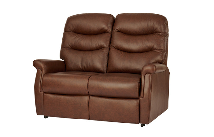 Celebrity Hollingwell Two Seater Fixed Leather Sofa