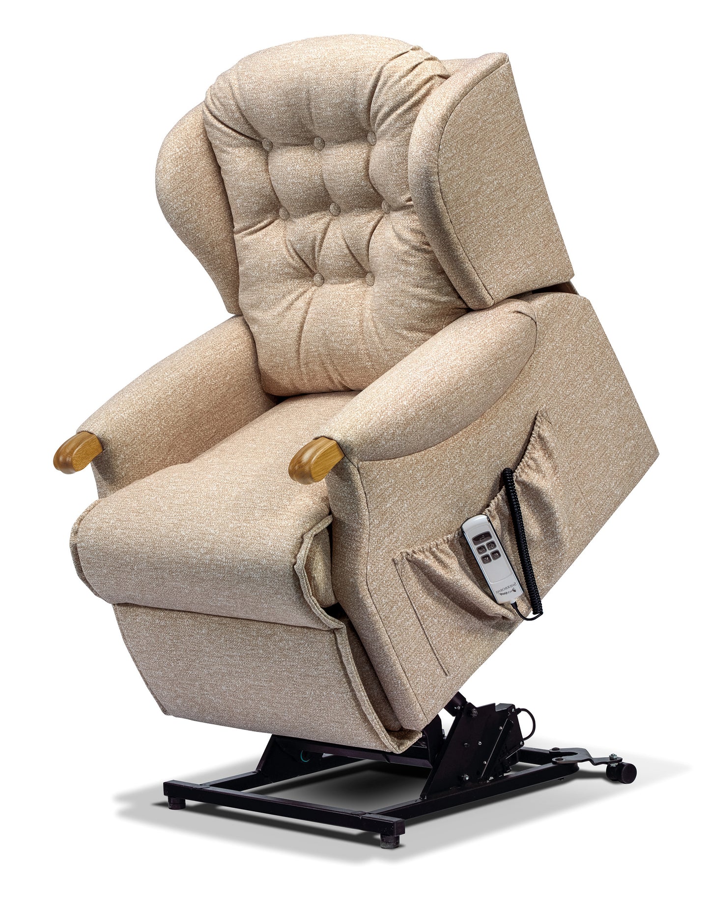 Sherborne Lynton Knuckle Cloud Comfort Triple Motor Fabric Rise And Recliner Armchair
