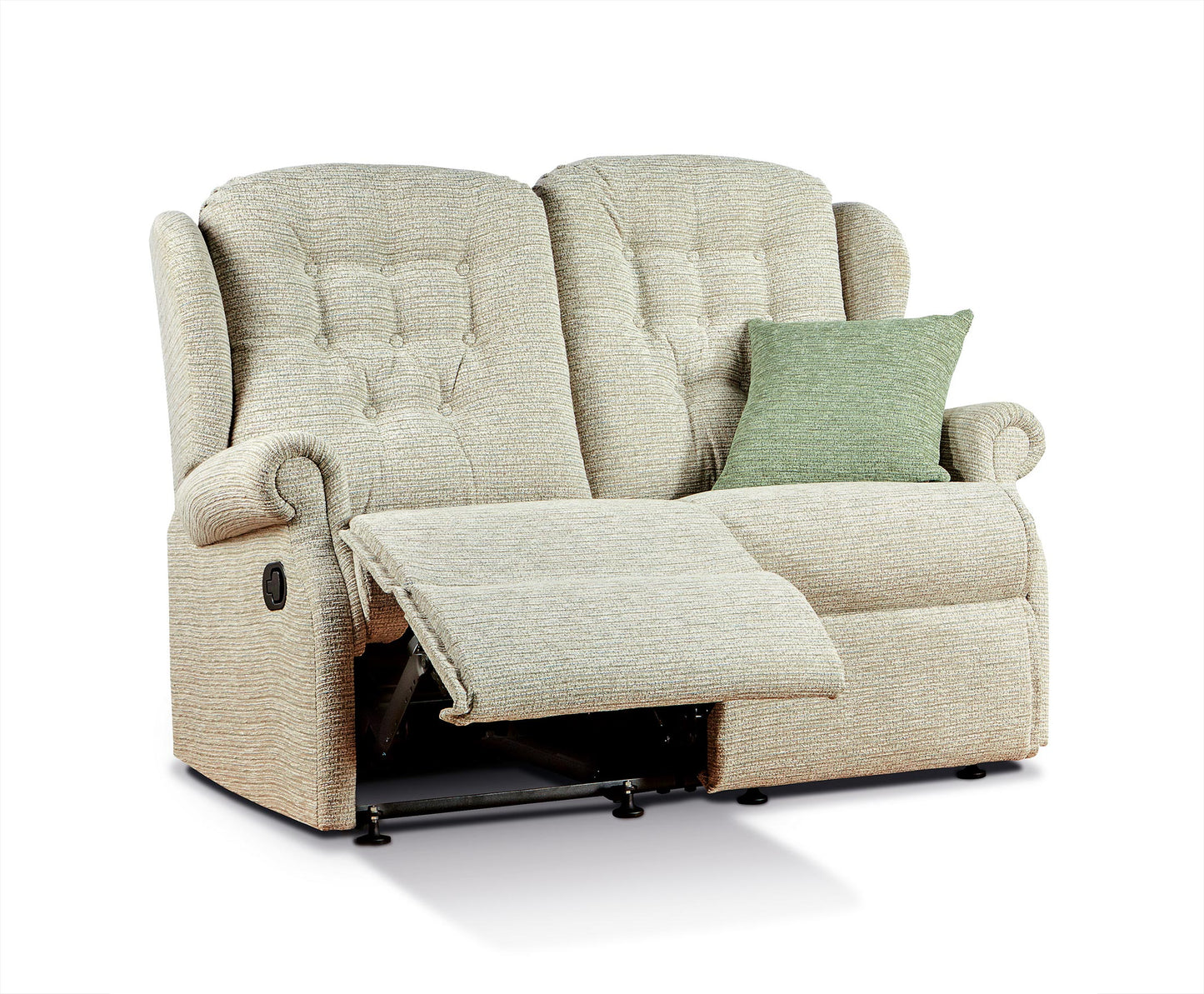 Sherborne Lynton Two Seater Manual Reclining Fabric Sofa