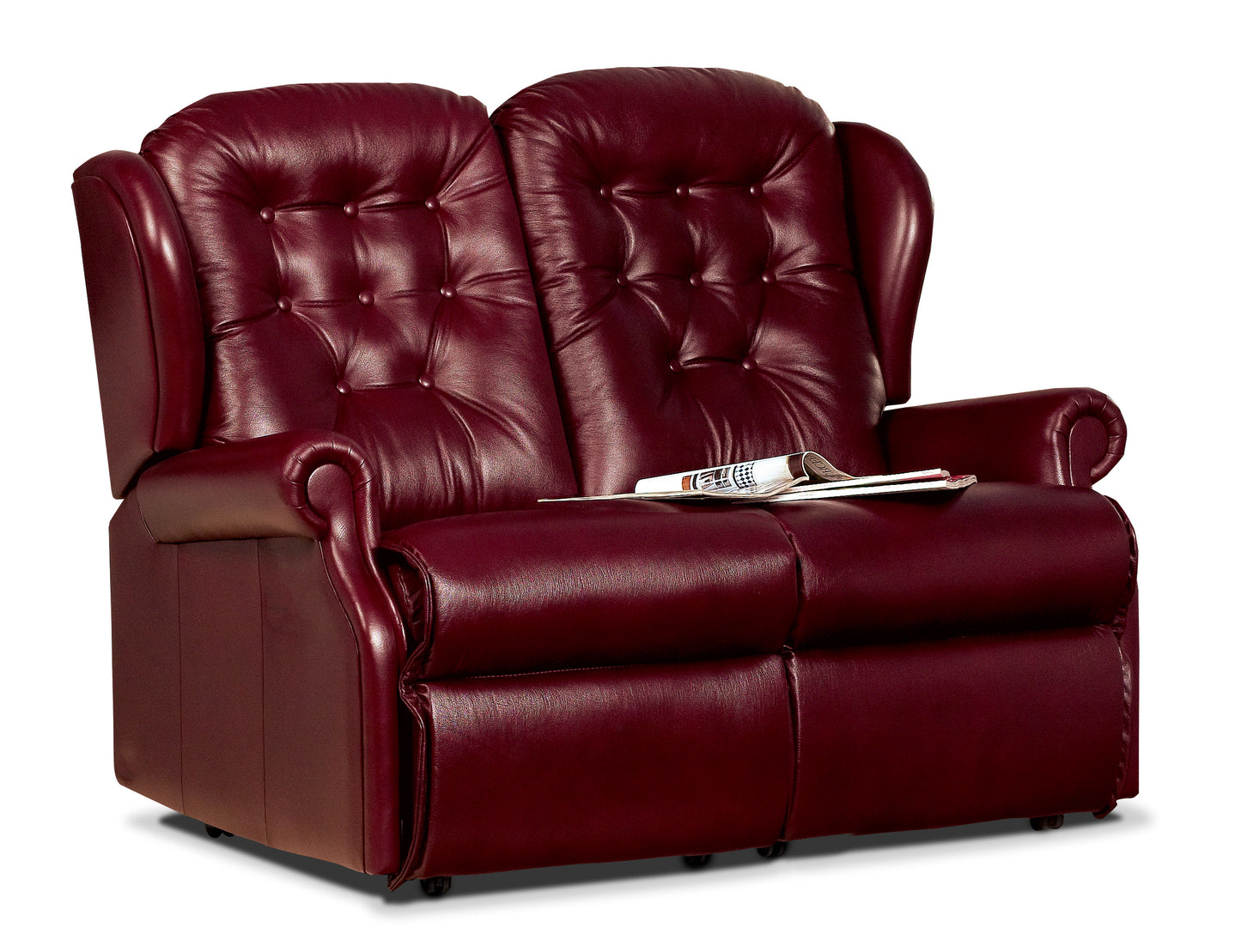 Sherborne Lynton Two Seater Electric Reclining Leather Sofa