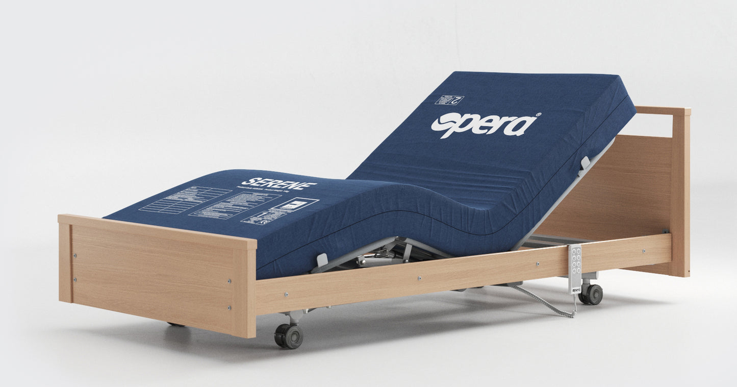 Signature Low Footboard Profiling High Low Home Care Adjustable Bed With A Choice Of Mattresses VAT FREE