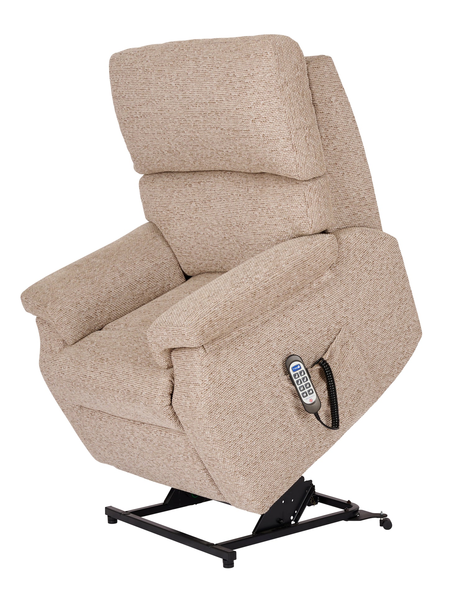 Celebrity Newstead Single Motor Rise And Recliner Fabric Armchair With Adjustable Headrest Option VAT FREE