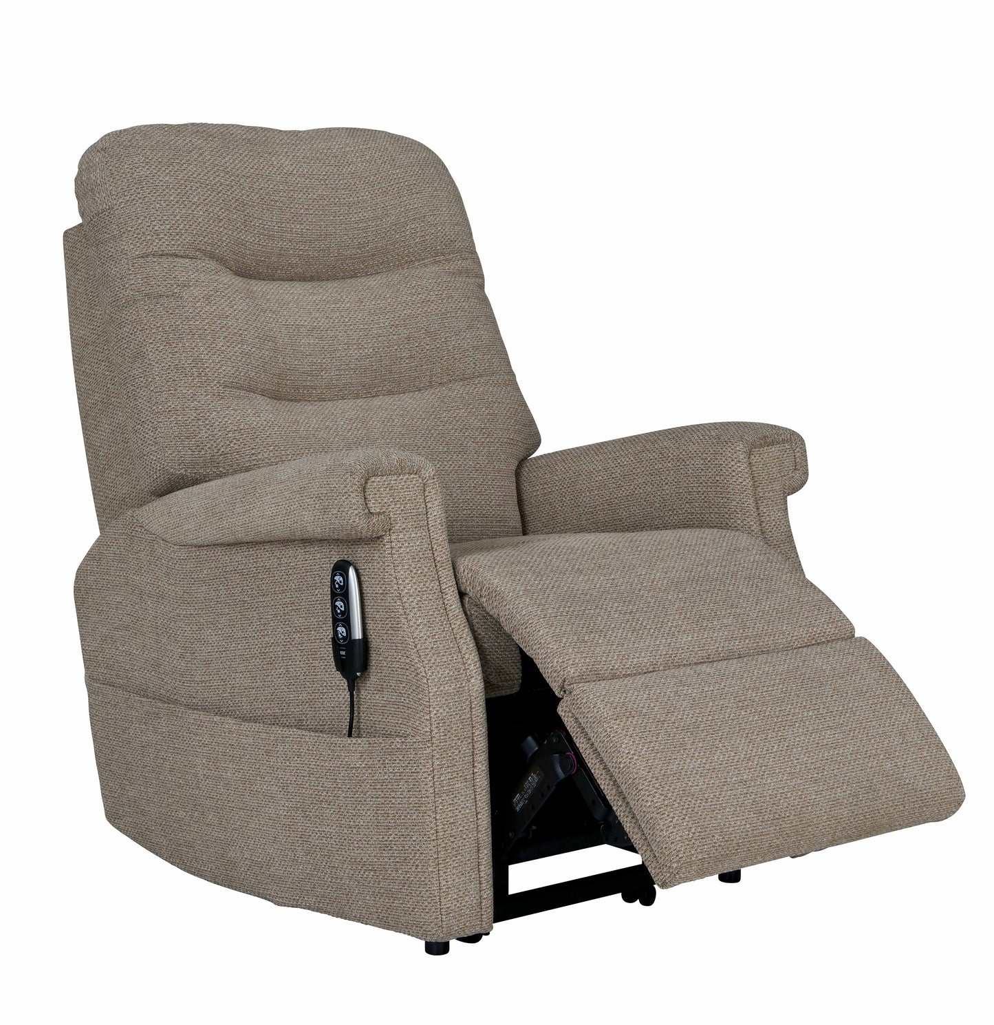 Celebrity Sandhurst Single Motor Rise And Recliner Fabric Armchair With Mammoth Foam VAT FREE