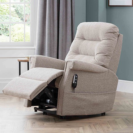 Celebrity Sandhurst Electric Powered Recliner Fabric Armchair With Mammoth Foam