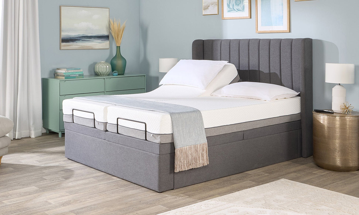 Topaz Motion Adjustable Bed Base Only VAT FREE