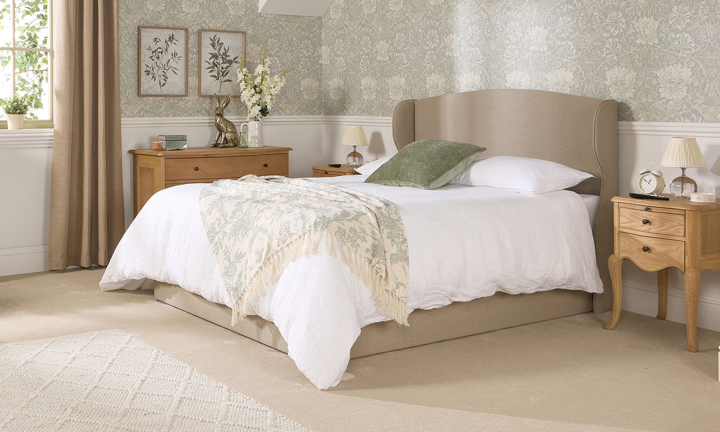 Ruby Motion Divan Adjustable Bed With An Emporia Pocket Sprung Soft, Medium Or Firm Feel Mattress VAT FREE