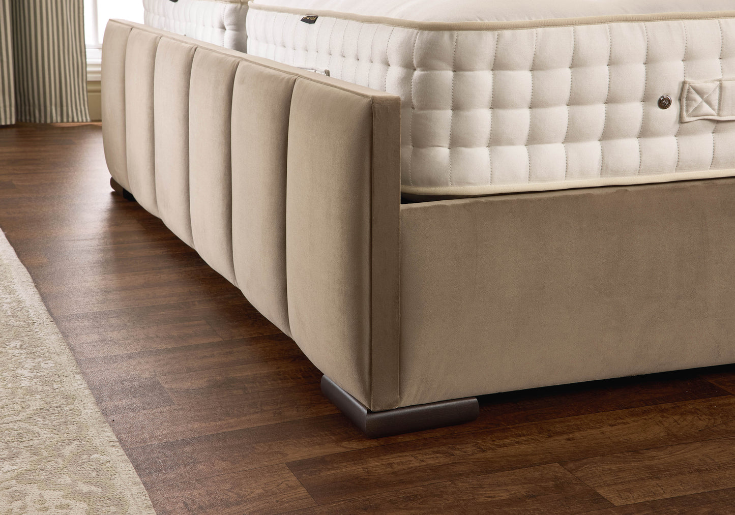 Premium Upholstered Opera Carrington Adjustable Bed Frame Base Only VAT FREE