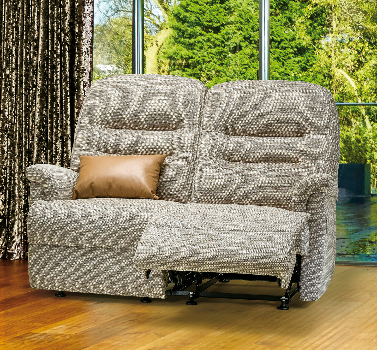 Sherborne Keswick Two Seater Manual Reclining Fabric Sofa