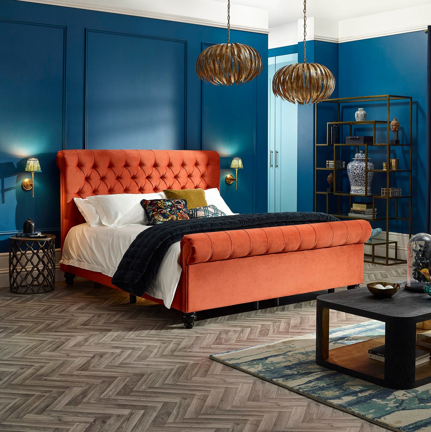 Premium Upholstered Dalta Adjustable Bed Frame With A Gel 1000 Pocket Sprung Soft Medium Feel Mattress VAT FREE