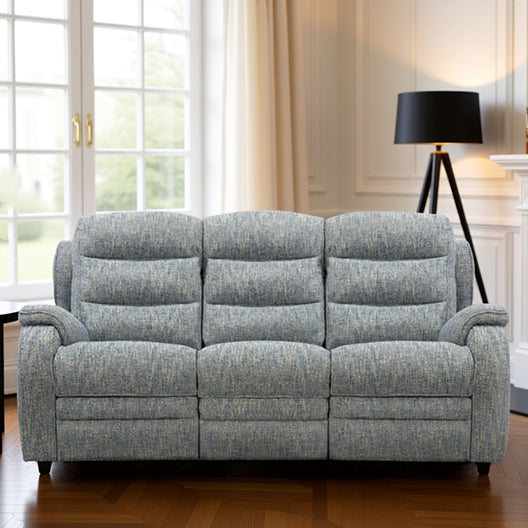 Parker Knoll Michigan 25 Electric Power Recliner Fabric Three Seater Sofa