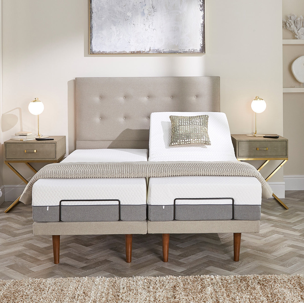 3ft Single Emerald Motion Adjustable Bed With A Selection Of Mattresses VAT FREE