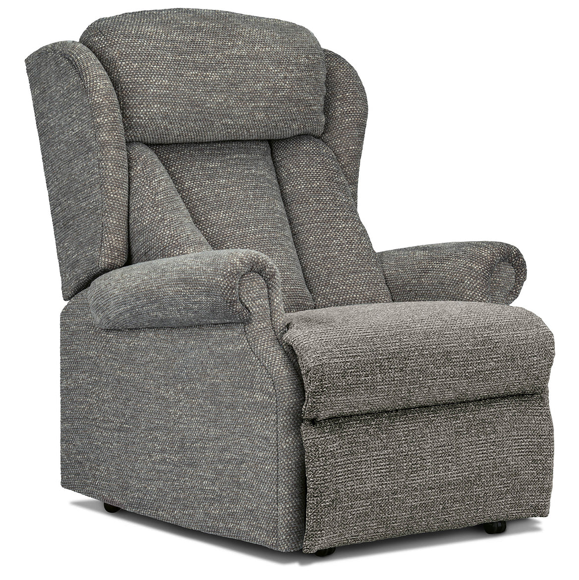 Sherborne Cartmel Electric Powered Recliner Fabric Armchair With Headrest Adjustment Option