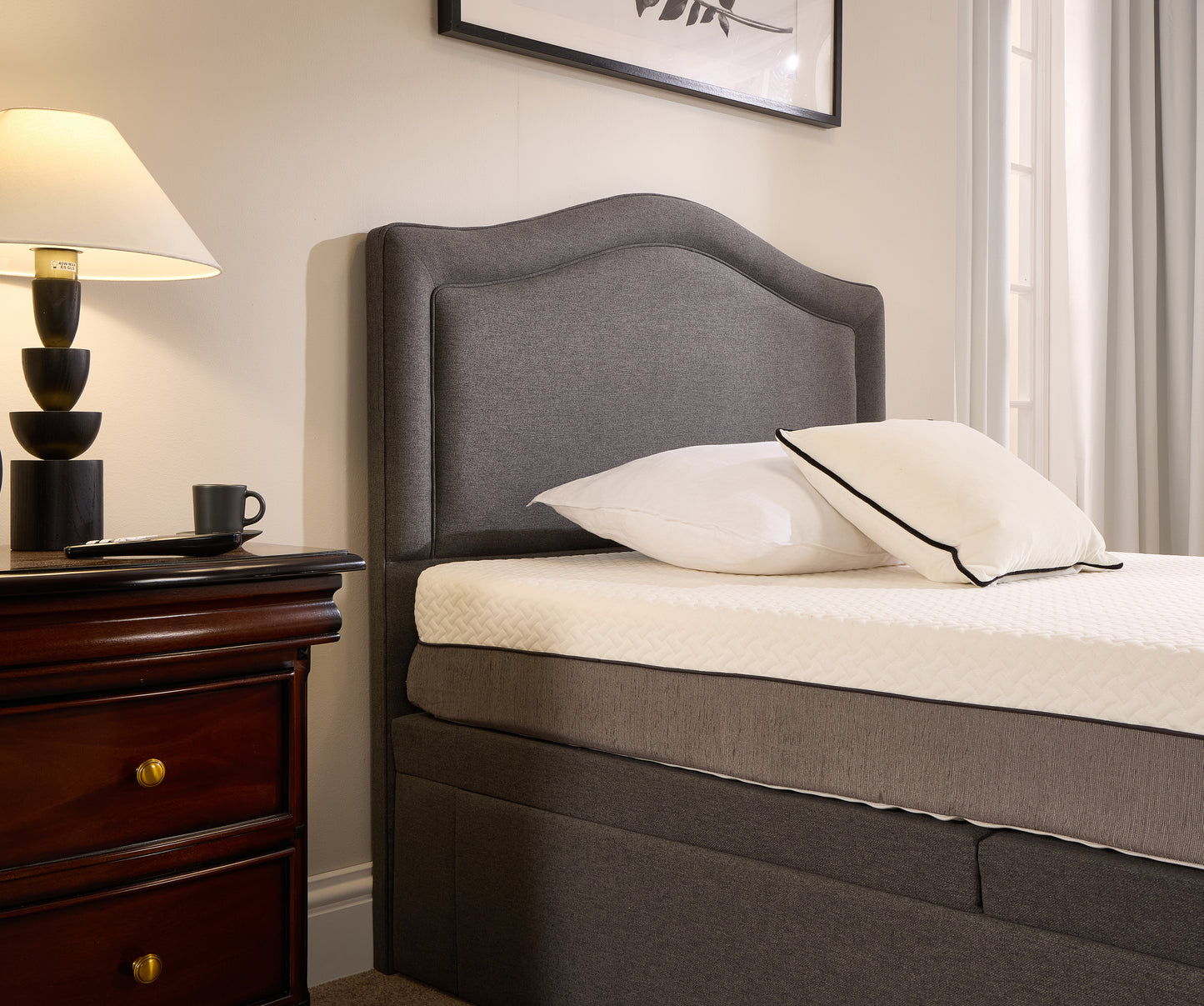 Pearl Motion Divan Adjustable Bed With A Mallow Pocket Sprung Medium Firm Feel Mattress VAT FREE