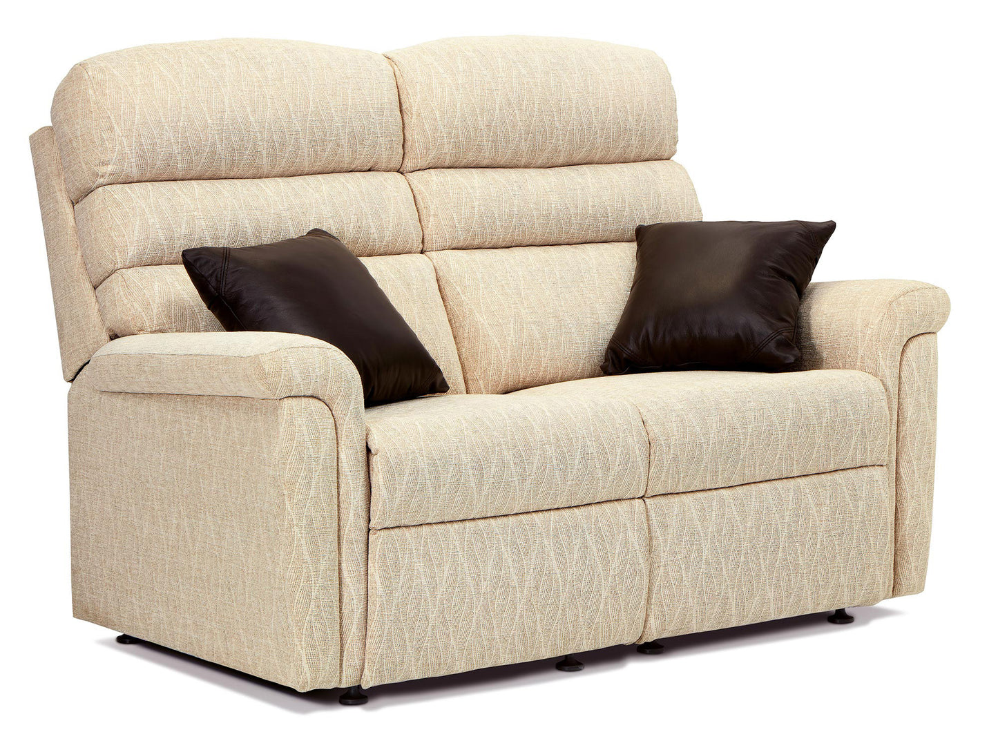 Sherborne Comfi-Sit Two Seater Fabric Fixed Sofa