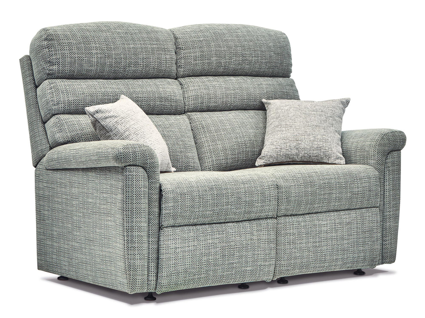Sherborne Comfi-Sit Two Seater Manual Reclining Fabric Sofa