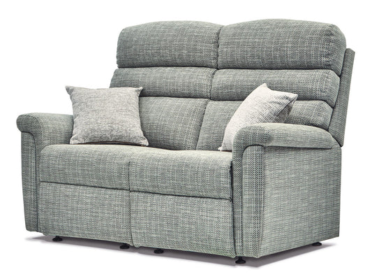 Sherborne Comfi-Sit Two Seater Fabric Fixed Sofa