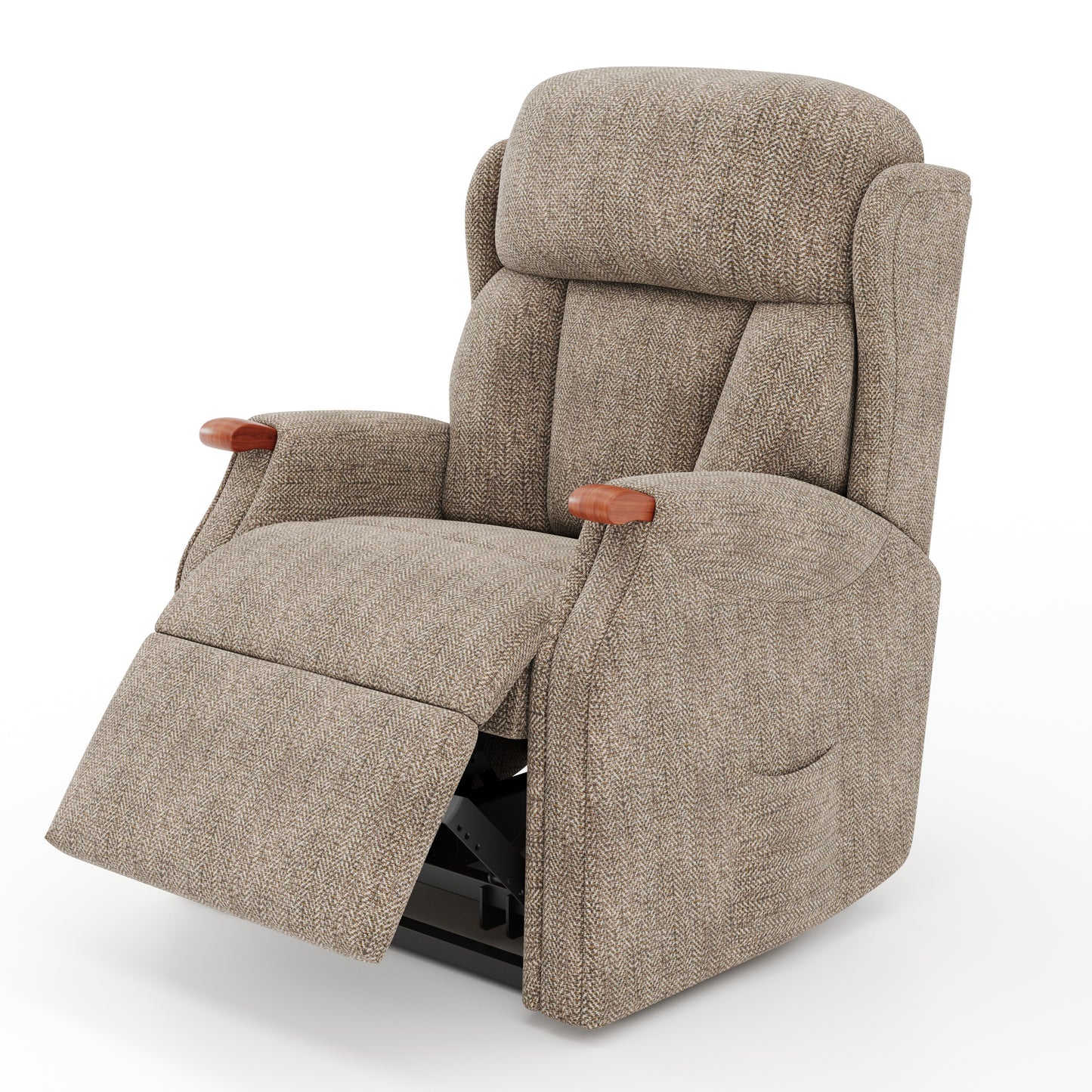Express Delivery Celebrity Canterbury Single Motor Rise And Recliner Fabric Armchair With Mammoth Foam VAT FREE