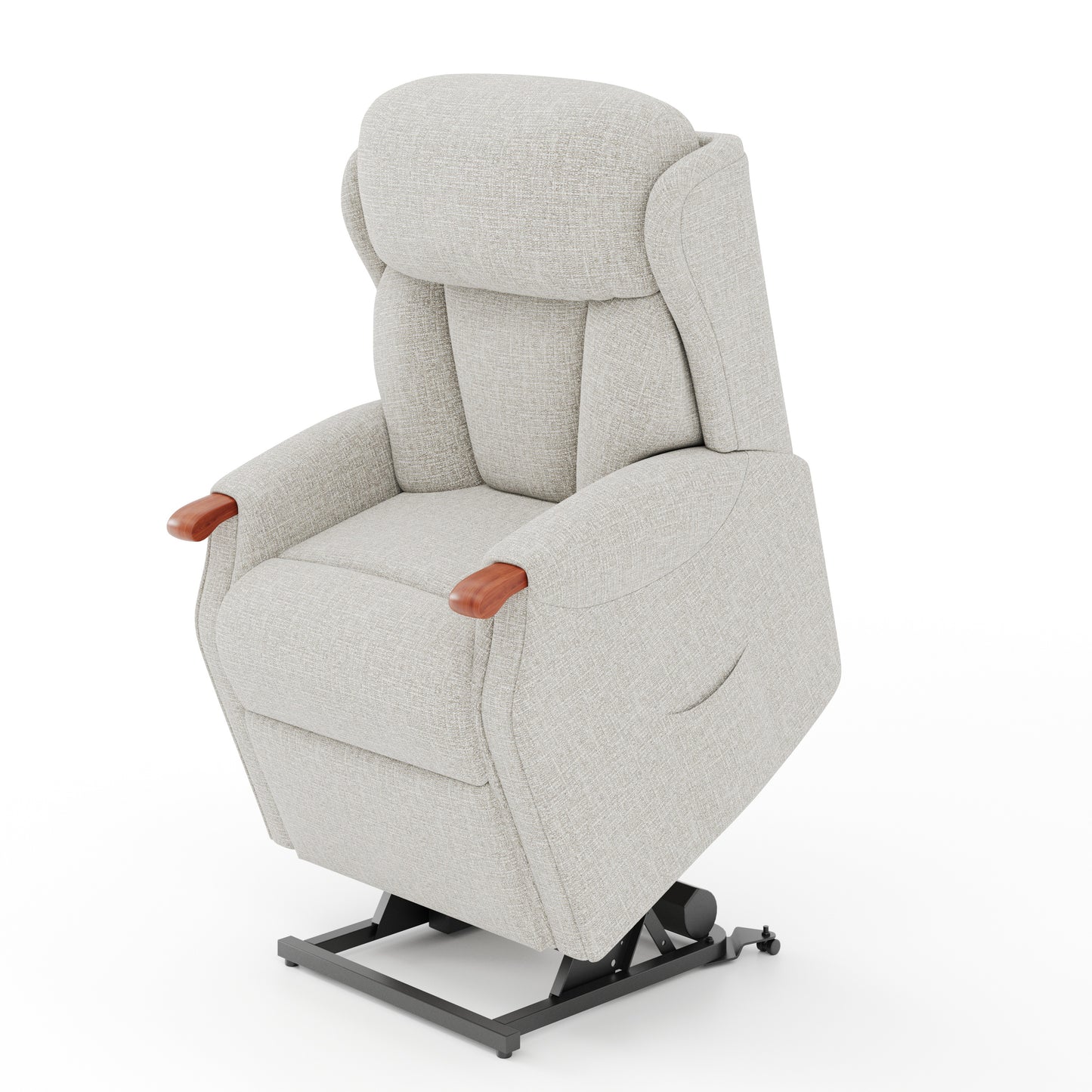 Express Delivery Celebrity Canterbury Single Motor Rise And Recliner Fabric Armchair With Mammoth Foam VAT FREE