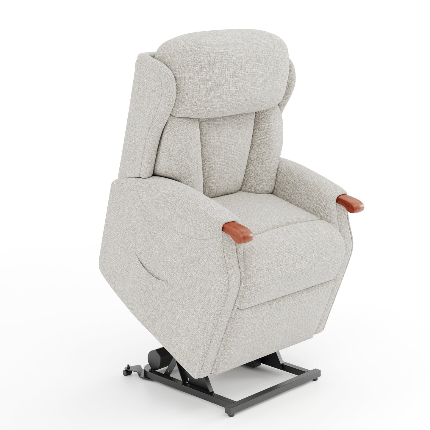 Express Delivery Celebrity Canterbury Single Motor Rise And Recliner Fabric Armchair With Mammoth Foam VAT FREE