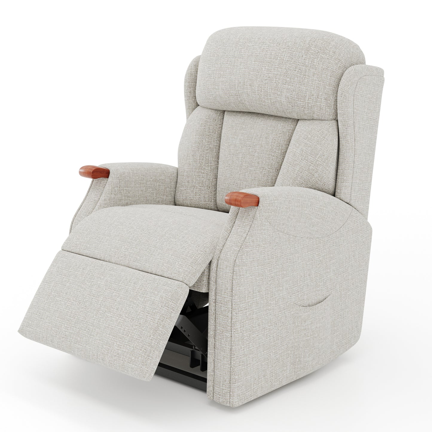 Express Delivery Celebrity Canterbury Single Motor Rise And Recliner Fabric Armchair With Mammoth Foam VAT FREE