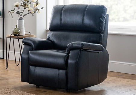 Celebrity Newstead Dual Motor Rise And Recliner Leather Armchair With Adjustable Headrest Option VAT FREE