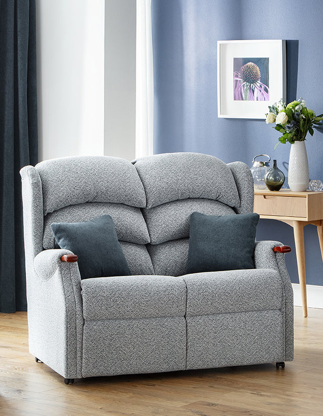 Celebrity Westbury Fabric Fixed Two Seater Sofa Settee With Mammoth Foam