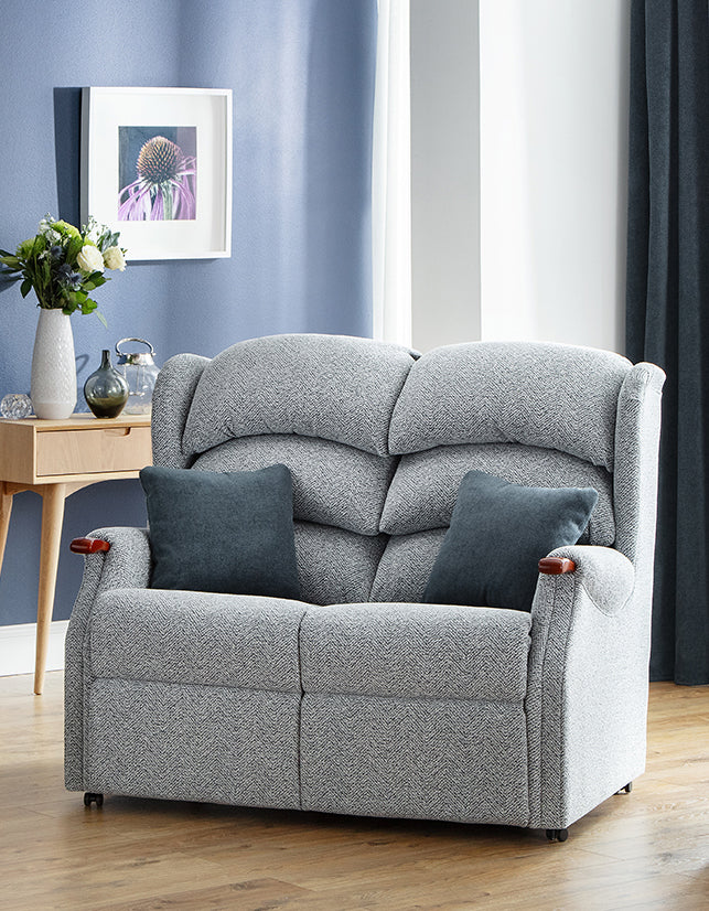 Celebrity Westbury Fabric Fixed Two Seater Sofa Settee With Mammoth Foam