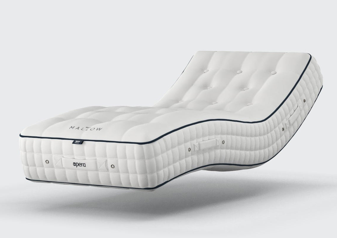 Mallow 1000 Pocket Sprung Medium Firm Feel Wool & Cotton Adjustable Bed Mattress VAT FREE