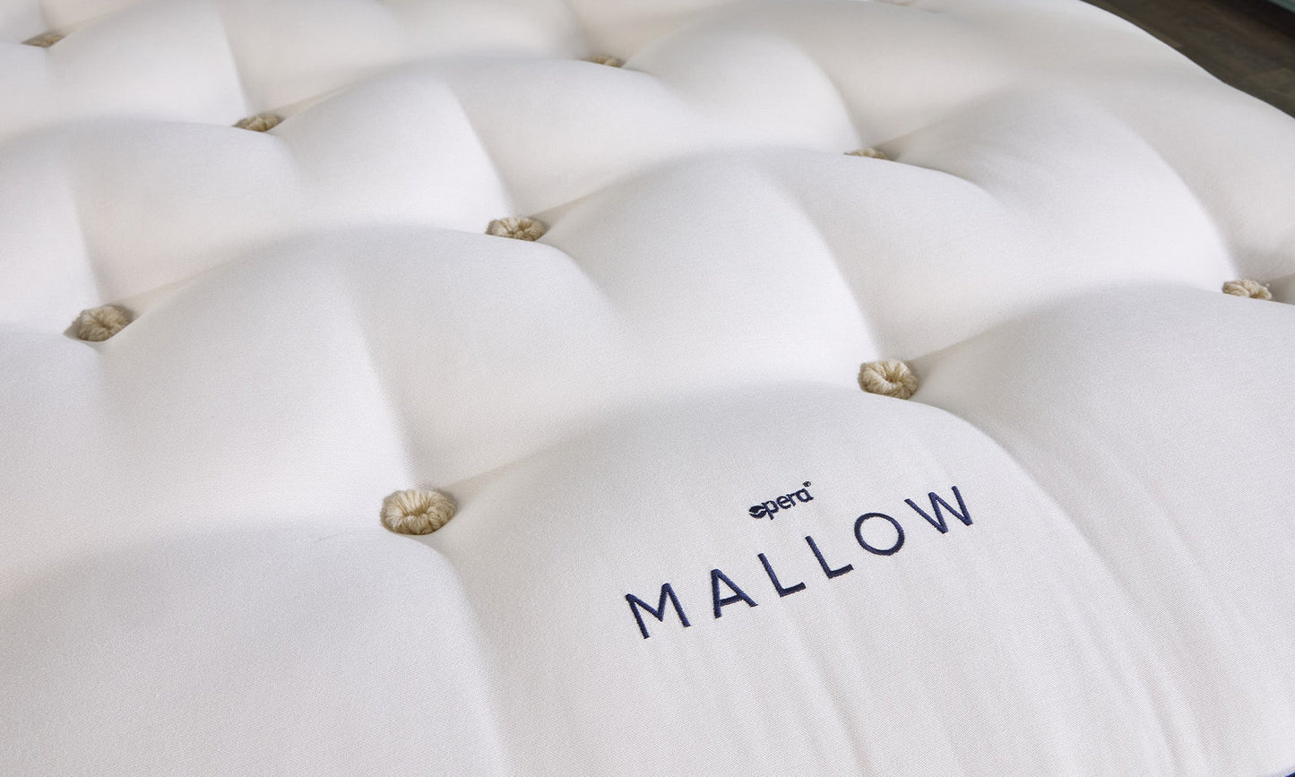 Mallow 1000 Pocket Sprung Medium Firm Feel Wool & Cotton Adjustable Bed Mattress VAT FREE