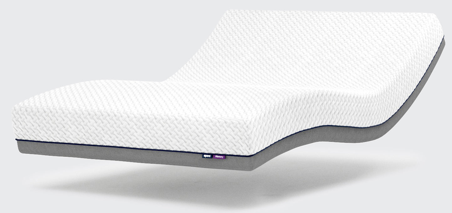 Memory Foam Medium Firm Feel Adjustable Bed Mattress VAT FREE