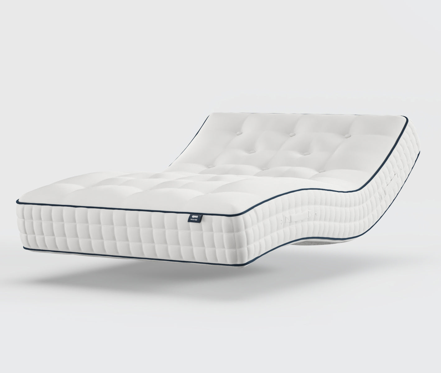 Natural 1000 Pocket Sprung Soft To Medium Feel Adjustable Bed Mattress VAT FREE