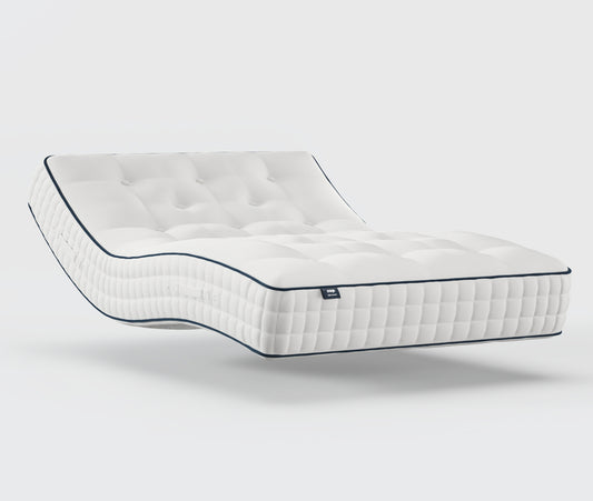 Natural 1000 Pocket Sprung Soft To Medium Feel Adjustable Bed Mattress VAT FREE