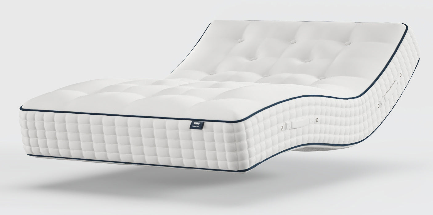 Natural 2500 Pocket Sprung Medium Feel Adjustable Bed Mattress VAT FREE