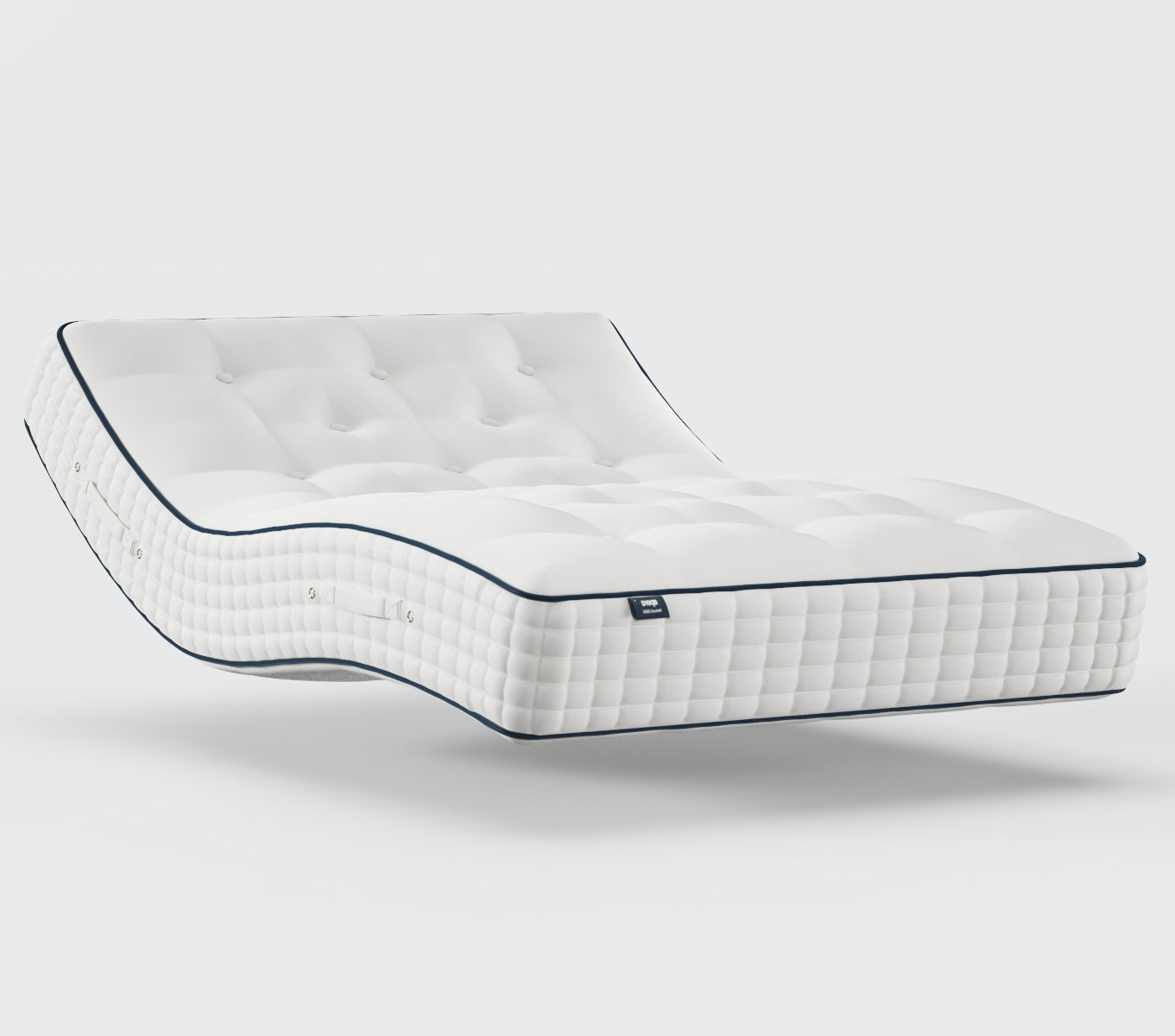 Natural 2500 Pocket Sprung Medium Feel Adjustable Bed Mattress VAT FREE