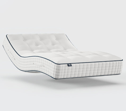 Natural 2500 Pocket Sprung Medium Feel Adjustable Bed Mattress VAT FREE