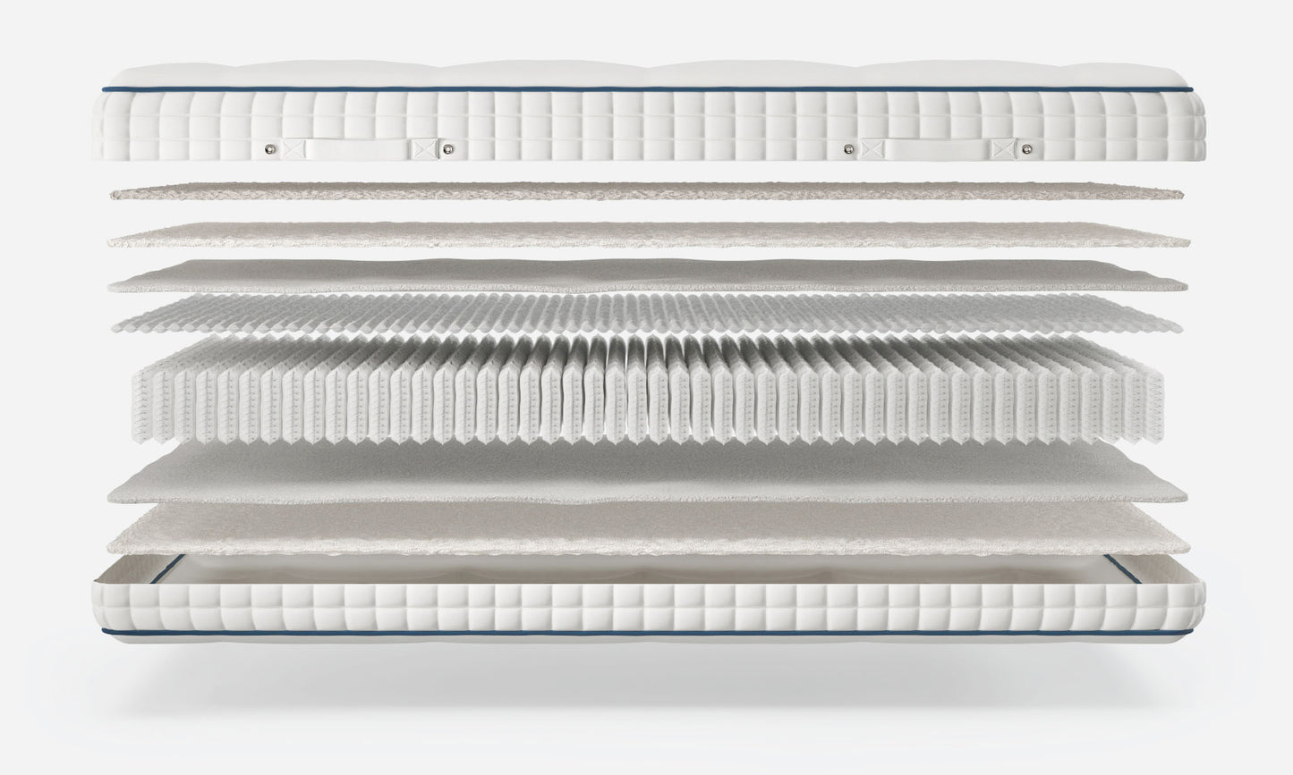 Natural 2500 Pocket Sprung Medium Feel Adjustable Bed Mattress VAT FREE