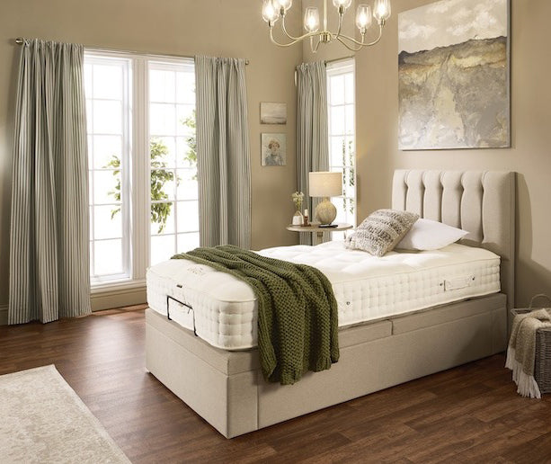 Coral Motion Divan Adjustable Bed With A Gel Pro 4000 Pocket Sprung Medium Firm Feel Mattress VAT FREE