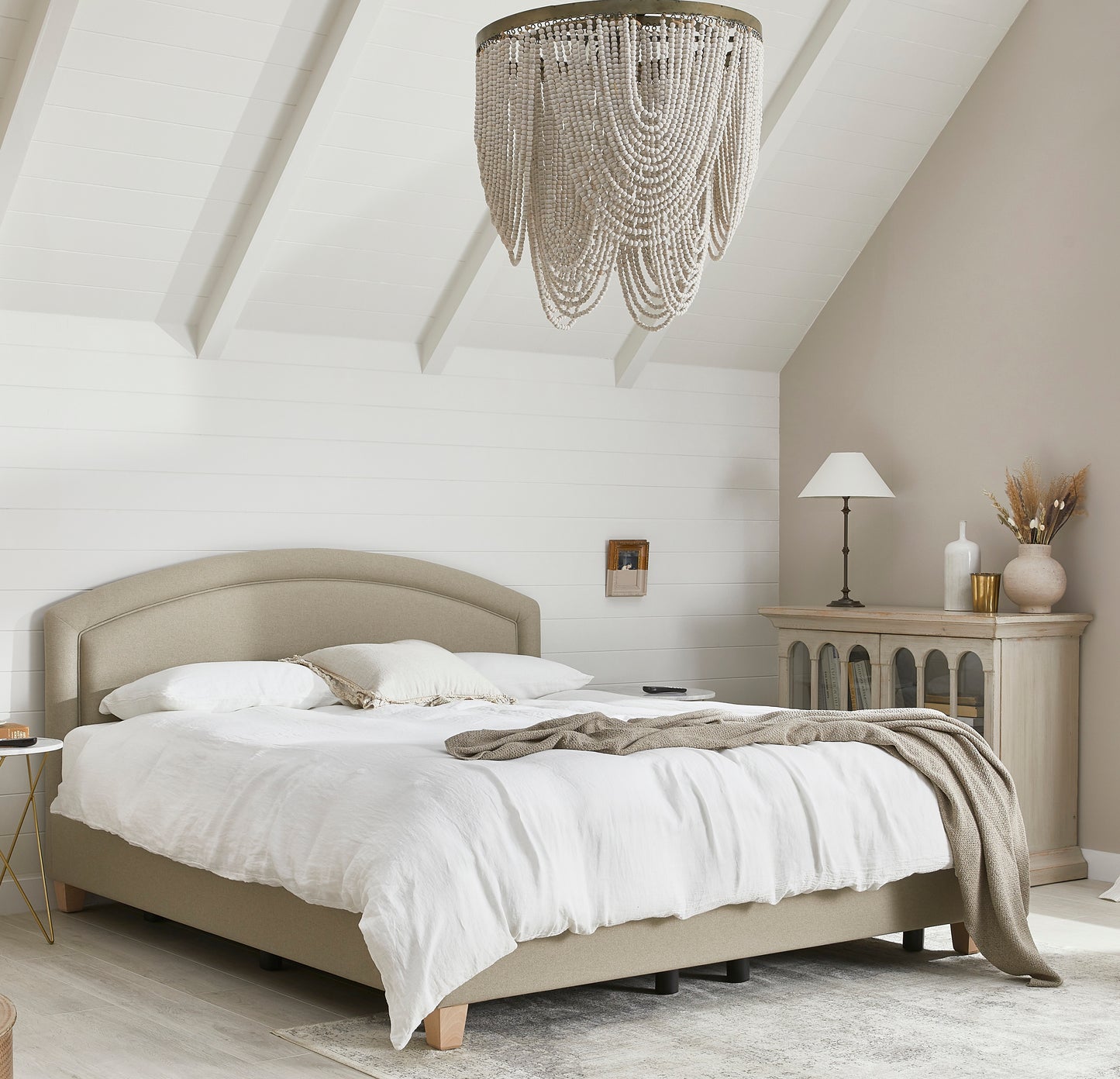 Eden Premium Upholstered Adjustable Bed With A Natural 2500 Pocket Sprung Medium Feel Mattress VAT FREE