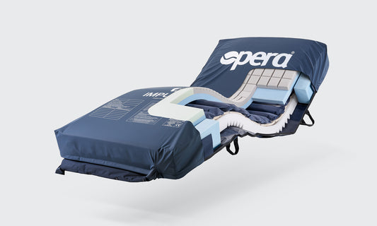 Profiling Impulse Pressure Relieving Hybrid Air Adjustable Bed Mattress VAT FREE