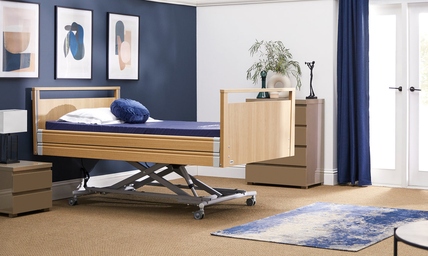 Signature 41 Stone Bariatric 4ft Small Double Profiling High Low Home Care Adjustable Bed VAT FREE