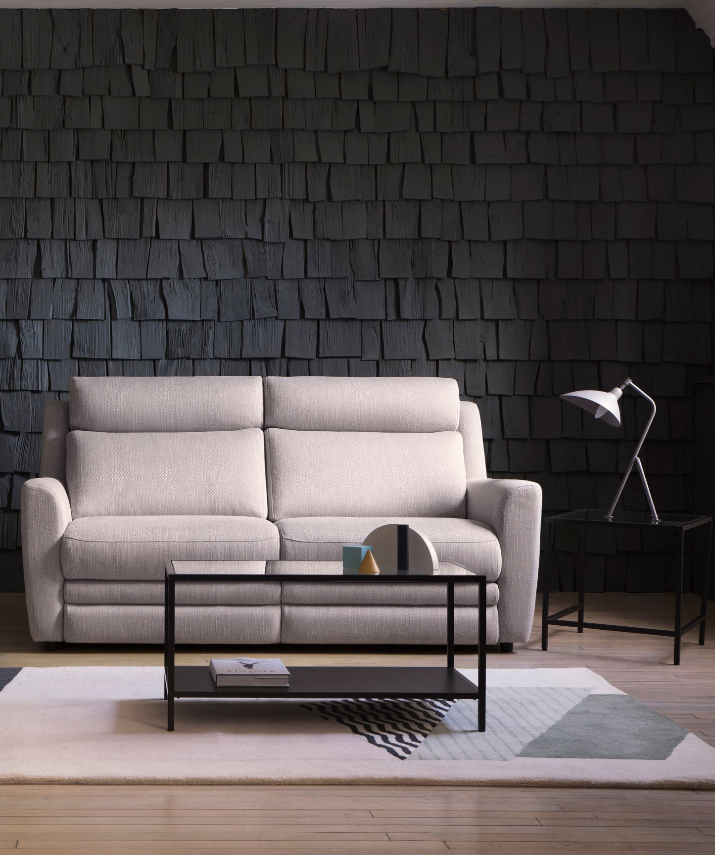 Parker Knoll Dakota Fixed Fabric Large Two Seater Lounger Sofa