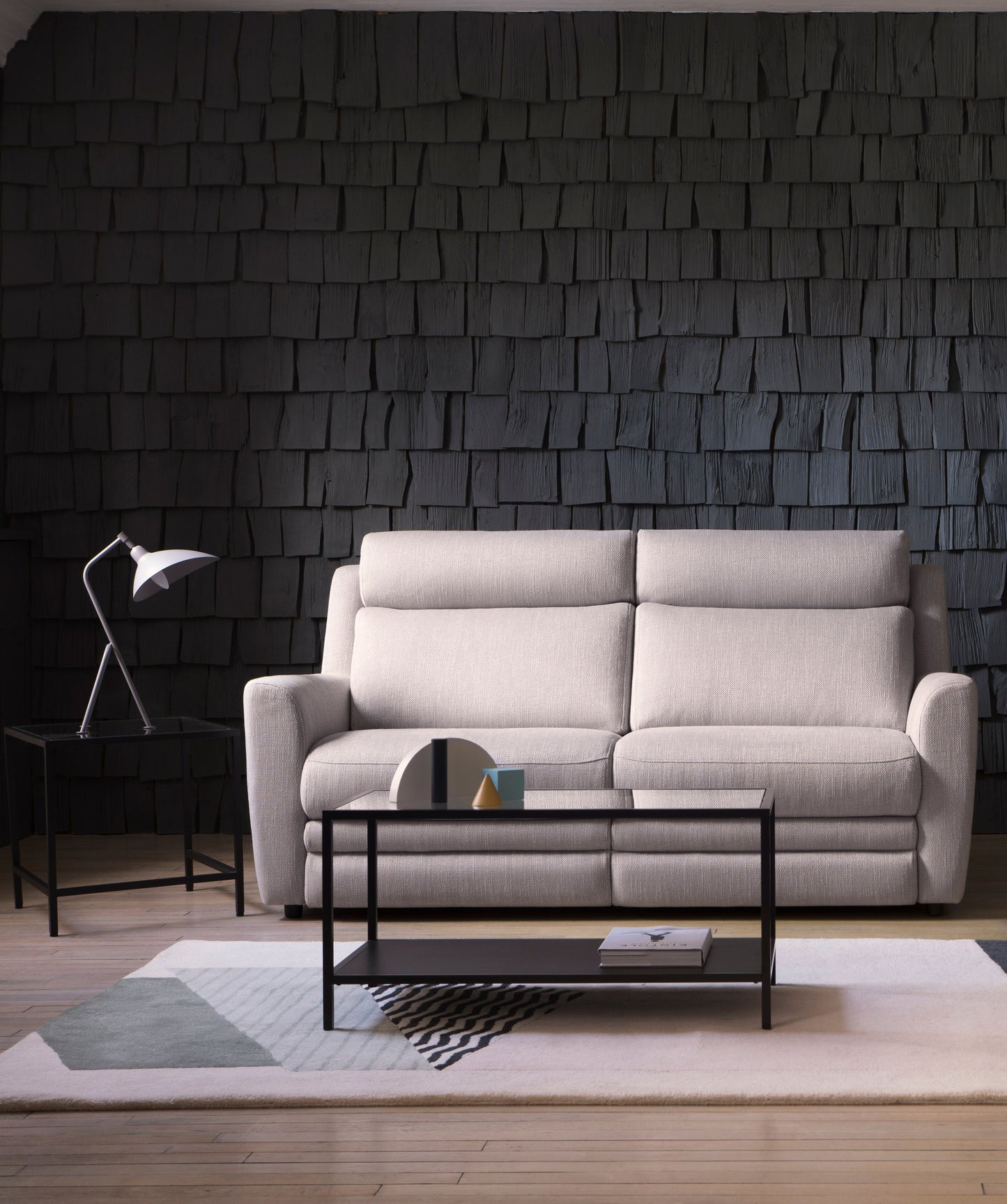 Parker Knoll Dakota Fixed Fabric Large Two Seater Lounger Sofa