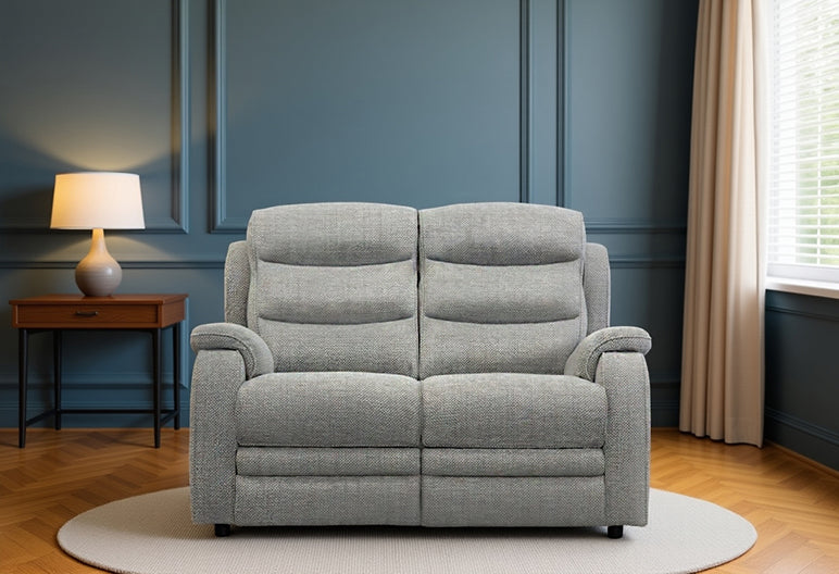 Parker Knoll Michigan 25 Fixed Fabric Two Seater Sofa