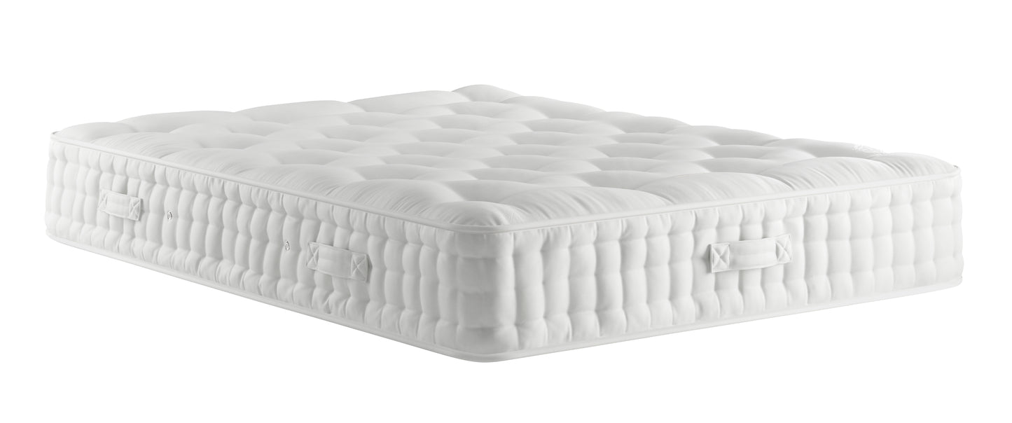 Relyon Balmoral 2000 Pocket Sprung Luxurious Hand Made Heritage Mattress In Either Softer, Medium Or Firmer Tension