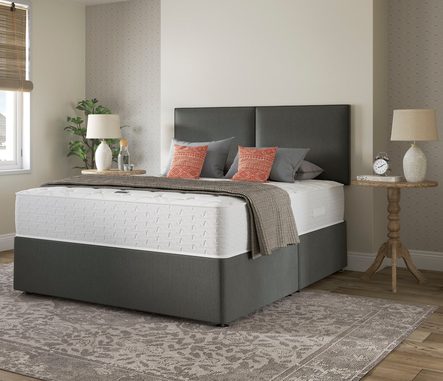 Relyon Comfort Deluxe 1000 Pocket Sprung Hand Made Medium Firm Feel Mattress