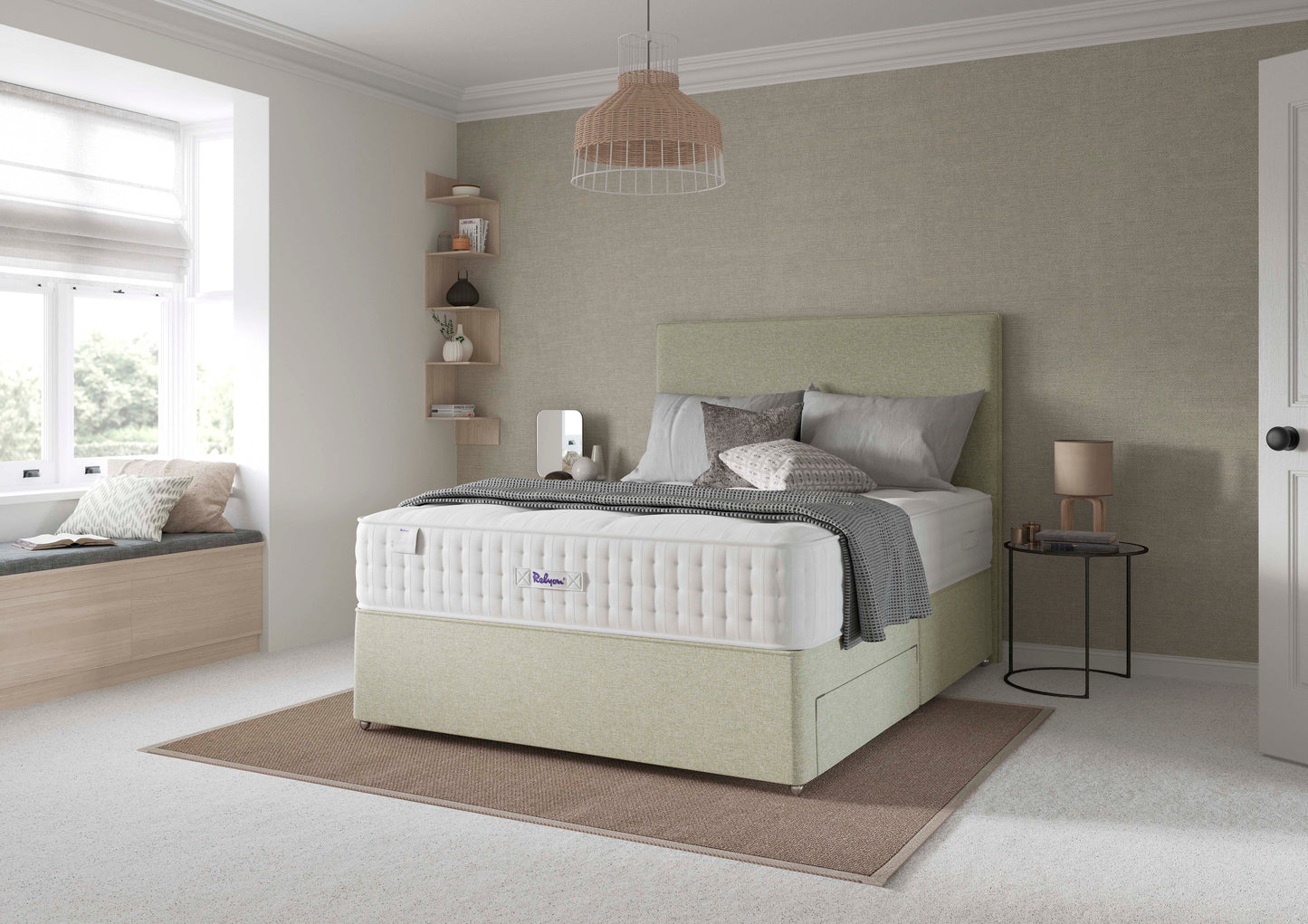 Relyon Heyford Ortho 1500 Pocket Sprung Luxurious Hand Made Firm Feel Mattress