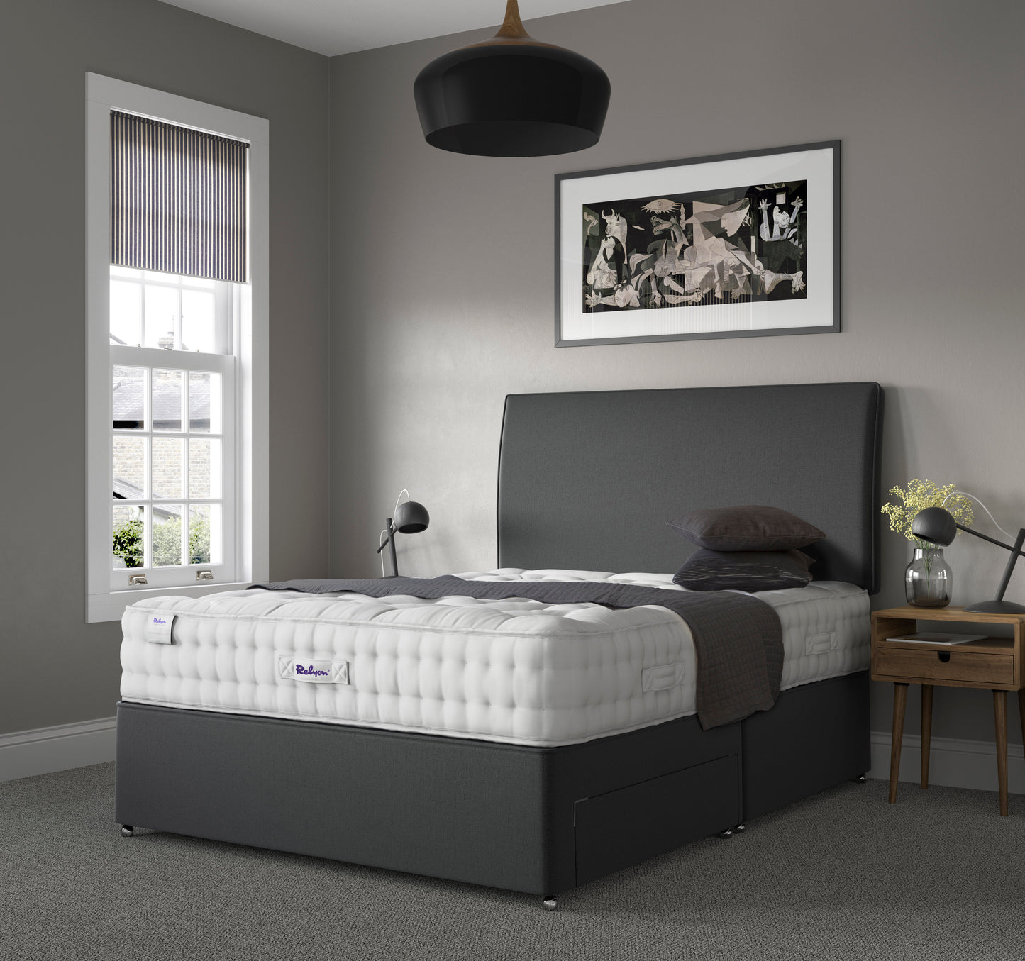 Relyon Luxury Wool 2150 Pocket Sprung Luxurious Hand Made Medium Feel Mattress