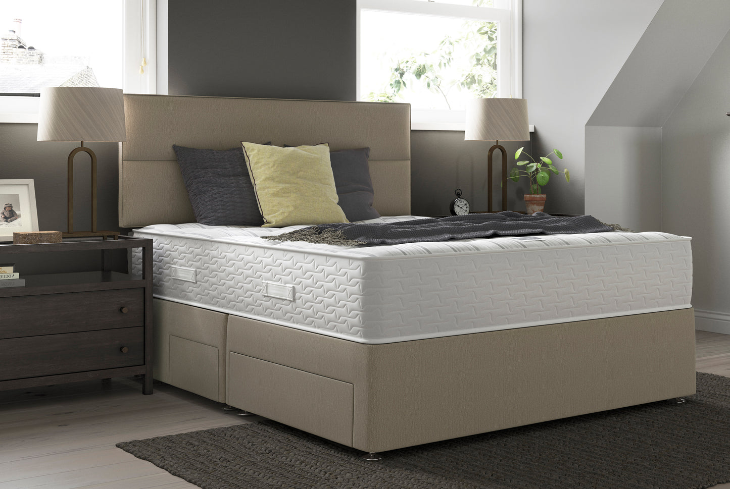 Relyon Luxury Orthosleep Deluxe 800 Pocket Sprung Hand Made Firm Feel Mattress