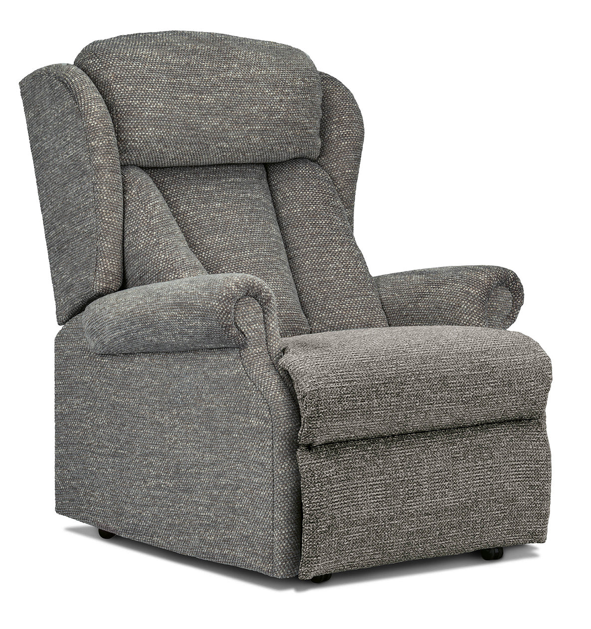 Sherborne Cartmel Electric Powered Recliner Fabric Armchair With Headrest Adjustment Option